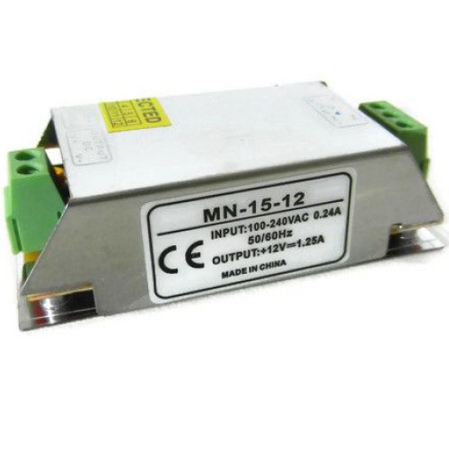 Блок питания MN-15-12 12В 1.25А 15Вт Mini Standart