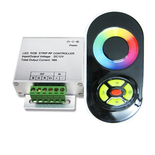 Контроллер RF RGB 18А Black (Touch)