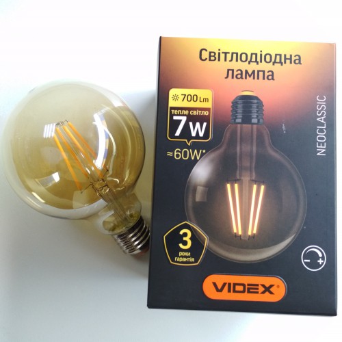 Светодиодная лампа VIDEX NeoClassic 7W E27