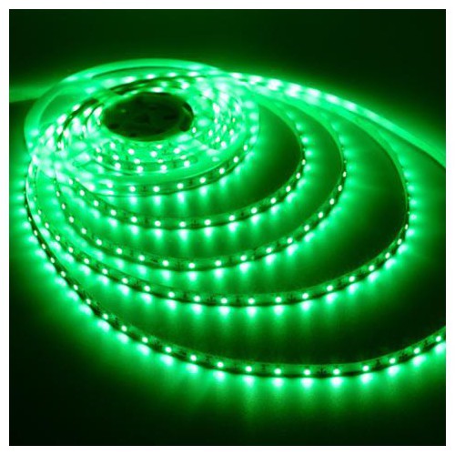 Светодиодная лента SMD 3528 (2835) 60 LED/m IP20 Зелёный