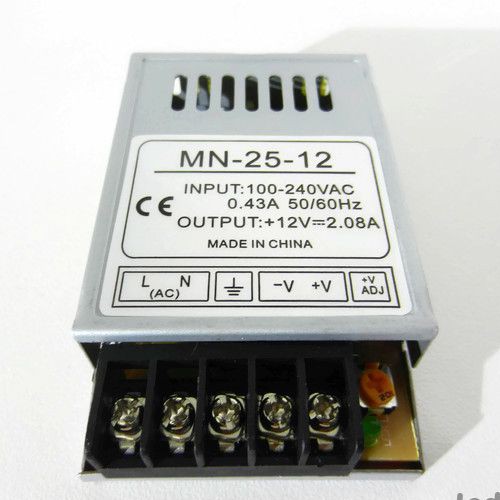 Блок питания MN-25-12 12В 2.1А 25Вт Mini Standart